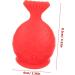 OHPHCALL 5pcs Lip Lip Plumper Treatment Red Suction Silicone Lip Plumping Device 8.2x6cmx5pcs Redx5pcs - Buy Online on GoSupps.com
