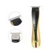Buy Premium USB Rechargeable Hair Clippers - Electric Hairdresser Shears with Oil & 0 Cutter Head - Gold Finish - Buy Online on GoSupps.com