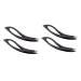 Beatifufu 4 pieces Best eyebrow tweezers eyebrows Kit hair removal tool hair removal device eyebrow tweezers Professional best tweezers for men main clip man blackx2st mx2pcs