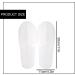 Vanyibro 2 Pairs Disposable Closed Toe Spa Slippers Comfortable Women's Hotel Slippers for Travel and Home Use - Buy Online on GoSupps.com