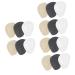 Gatuida 9 Pairs High Heel Gel Pad High Heels Gel Insole Clear Heels for Women Heel Forefoot Cushion Forefoot Pads Gold Shoes for Women Heels Cushion Insert Woman Thicken