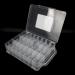 Double-Sided 46 Grids Sewing Organizer - Clear Plastic Thread Box for Embroidery, Crafts & Small Toys - Buy Online on GoSupps.com