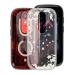 KJYFOANI Phone Case for Unihertz Jelly Star (3.00") Shockproof Bumper Soft Cover Shell Ultra-Slim Stylish X Anti-Yellowing Protection Case for Unihertz Jelly Star for Women/Girl - Blooming