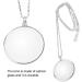 Hanging Magnifier Magnifier Monocle Lens Necklace Magnifier 5X Pocket Magnifying Glass Monocle Lens Necklace Magnifying Glass Loupe Hanging Loupe Utility Monocle Lens - Buy Online on GoSupps.com