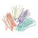 48-Piece Hair Clips Set - White Salmon Purple Mint Green | 5cm with Storage Box - Shop Internationally! - Buy Online on GoSupps.com