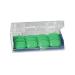 Flents Protechs Seal-Rite Silicone Moldable Ear Plugs for Pool  Ocean  Water  Sports  Green  6 Pairs Green 6 Pair