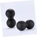 Fomiyes 2-St Peanut Massage Ball | Yoga Roll & Fascia Massage Device for Neck and Fitness | Health & Wellness Essential - Buy Online on GoSupps.com