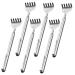 Beavorty 6st telescopic scraper edge back scratches made of stainless steel arm scratches Neck scratch even back scratch finger scratches pencils stainless steel telescopic massage device