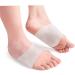 HEALLILY Kids Kickstand High Heel Pads - Cushioned Arch Support Foot Sleeves for Flatfoot | Plantar Relief & Comfort - Buy Online on GoSupps.com