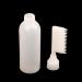 UNVOJL 2 Pack Root Comb Applicator Bottle Hair Dye Dispensing Bottle with Scale for Home Salon (White) - Buy Online on GoSupps.com