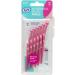 Tepe Angle Interdental Brushes Pack - Pink & Yellow 0.4mm 6 Pieces | Optimize Oral Hygiene & Clean Hard-to-Reach Spaces - Buy Online on GoSupps.com