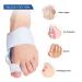 VIEEL Orthopedic Bunion Corrector - Adjustable Hammer Toe Straightener for Men and Women - Breathable Relief Protector Brace Kit - White+Blue - 5.7*5.7inch - Buy Online on GoSupps.com