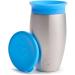 Munchkin Miracle 360 Stainless Steel Toddler Cup - BPA-Free Sippy Cup for Babies & Toddlers, Dishwasher Safe, Non-Spill, Leakproof - Blue, 10oz - Buy Online on GoSupps.com