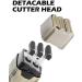 Head Shavers for Bald Men | Electric Professional Shaver with Titanium Blade & LED Display | Best Triple Foil Shaver for a Smooth Head - Buy Online on GoSupps.com