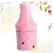 Beavorty 3 STK Moxa Massage Pot - Ceramic Moxibustion Burner Container for Pain Relief | Pink Peach Blossom Design - Buy Online on GoSupps.com