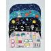 2 Ply World Of Science Washable Kids Lunchbox Napkins - 8x8 inches 5 Pack - Little Wipes (R) Flannel - Buy Online on GoSupps.com