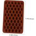 Cabilock 2pcs Chocolate Mold Mini Silicone Sphere Chocolate Candy Making Molds Silicone Molds for Baking Silicone Ice Cube Trays Non-Stick Chocolate Baking Mold Jelly 3D Chocolate Candies 18.5X11CM Light Brown 1 - Buy Online on GoSupps.com