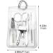 Fingernail Scissors Nail Care Kit for Women Unisex Travel Gift Clear Manicure Bag Pedicure Set Cutters Drop Shipping - Buy Online on GoSupps.com