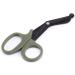 7-Inch Stainless Steel Nurse Scissors | Army Green First Aid Scissors for Cutting Nylon & Ropes | Durable 18.3 x 9.2 cm Association Scissors - Buy Online on GoSupps.com