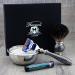 Haryali London Vintage Inspired Shaving Set | Pure Badger Hair Brush Gillette Fusion Razor Stainless Steel Bowl & Premium Soap - International Shipping - Buy Online on GoSupps.com