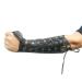 Handmade Leather Arm Guards Bow Hand Shooting Glove Adjustable for Hunting Shooting Target Practice Bow Black
