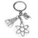 Medical key chain needle syringe stethoscope cute keychain jewelry gift DIY handmade (#6)