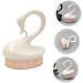 Beavorty 1Pc makeup brush makeup powder brush makeup gadgets buffing face brush makeup foundation facial tool cosmetics blush brush travel portable beauty products white artificial fiber - Buy Online on GoSupps.com