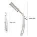 Premium Stainless Steel Folding Beard Razor - Professional Straight Edge Hairdresser Tool for Men & Women - Buy Online on GoSupps.com