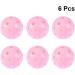 6pcs Abaodam Pink Plastic Golf Training Balls for Swing & Putting Practice - Buy Online on GoSupps.com