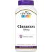 21st Century Cinnamon 500 mg Vegetarian Capsules - 120 ct Pack of 2