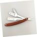 Doitool Facial Shaver Razor - Foldable Straight Edge Wooden Razor for Safe Manual Shaving | Classic Old-Fashioned Design | 1 PC - Buy Online on GoSupps.com