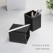 Large Capacity Desk Pen Holder Pencil Storage Box Metal Square Durable Pencil Case for School Office Stationery (Color : D) (D) - Buy Online on GoSupps.com