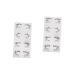 FOYTOKI 8 Pairs Halloween Eyeliner Stickers Hollow-out Eyeshadow Stickers Eye Line Strip Black Pvc