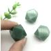 Natural Crystal Rough 1pc Natural Green Crystals Stone Carved Polyhedron Shaped Smooth Stone Crystals Room Decoration Can be Used for Home Office Decoration - Buy Online on GoSupps.com