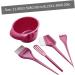 minkissy 1 Set Hairdressing Tool Diy Hair Coloring Kit Hair Color Mixing Bowl Hair Tint Brush Hair Coloring Tool Hair Color Brush Diy Salon Tool Color Tint Hair Dye Mixed Colour Abs - Buy Online on GoSupps.com