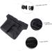 Minkissy 2-Pack Leather Belt Bag for Hairdressers | Hip Bag for Stylists | Tool Storage Pocket | 25x19cm | Black - Buy Online on GoSupps.com