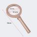 Magnifying Glass 10X Handheld Reading Magnifier Large Magnify Handle for Reading Map Book Inspection Coin Insect Rock Crossword Puzzle Kids - Buy Online on GoSupps.com