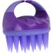Manual Head Massager Brush - Silicone Scalp Massage Brush for Hair Root Cleaning & Care (Purple) - International Shipping - Buy Online on GoSupps.com