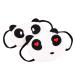Healvian bandanas 2st warm panda mask panda face cover mouth protection disposable-sleep mask mouth-nose cover warm nose mouth cover winter mouth and nose mask cotton
