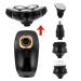 5-in-1 Electric Head Shaver for Bald Men - 7 Blades Waterproof & Rechargeable Perfect for Nose Hair Trimming - Buy Online on GoSupps.com