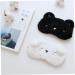 jojofuny Sleep Blindfold 1pc Sleeping Eye Mask Eye Patch Plush Eye Mask Cartoon White Dog Sleep Eye Cover - Buy Online on GoSupps.com