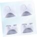 Happyyami 6 Pairs White Out Gloves & Toe Separators for Foot Health & Pain Relief - Medium Size - Buy Online on GoSupps.com