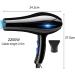 Healthy Ionic Hairdryer 2200W Ionic Conditioning Hair Dryer Professional Blu-Ray Hair Dryer Airflow Concentrator Fast Drying and Low Noise Powerful Fast Dry Hair Dryer 2 Speed 3 Heat Setup Small Gift - Buy Online on GoSupps.com