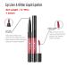 7Pcs Pink Red Glitter Matte Lip Liner and Liquid Lipstick Set Kit - Long Lasting Metallic Shades for Women - Buy Online on GoSupps.com