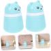 Mikinona Lot de 3 Bo tes Poudre pour B b Houppette Douce Bo tier Vide Herm tique D Ours Bleu Compact et Portable pour Corporel et Voyage tui Hygi nique pour -N  - Buy Online on GoSupps.com