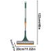 Window Glass Wiper | Adjustable Length Mirror Cleaner Tool | Window Cleaning Tool Reusable Glass Washing Equipment with Extension Handle Window Shower Cleaning Tool for Mirror Green - Buy Online on GoSupps.com