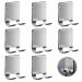 8 pieces of razor bracket shower wall hooks Self -adhesive hook stainless steel without bubbles hook shower clothes hook razor holder for razor holder shower without drilling bathroom and kitchen