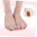 Hemoton Silicone Gel Toe Separator Caps - 1 Pair Beige - Toe Protector Spacers for Toe Alignment and Pain Relief - 2pcs - Buy Online on GoSupps.com