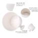  Shaving Bowl Foam ABS Bowl Cup Mug Tool Cream Bowl Smooth Foam Shaving Cream Bowl Shaving Bowl Durable Plastic Shaving Bowl Man Barber Salon Use(White) - Buy Online on GoSupps.com
