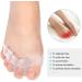 Buy Hallux Valgus Toe Spreader | Silicone Big Toe Extenders & Hammer Toe Correction | Pain Relief for Claw Toe & Bunion - 1 Pair - Buy Online on GoSupps.com